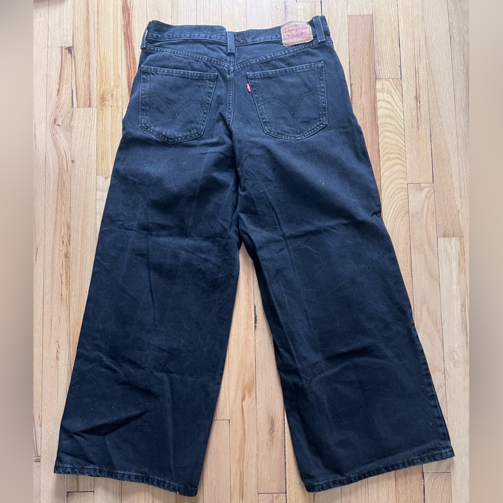 Levi's Women's Black Flare Jeans - Picture 3 of 3